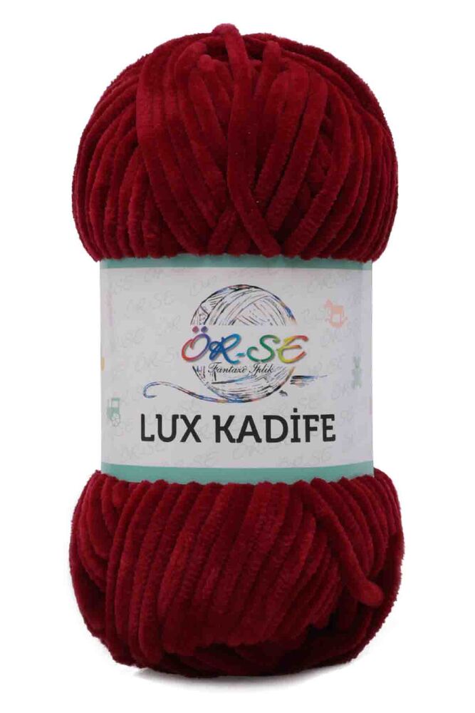 Пряжа Örse Lux Kadife/бордовый 