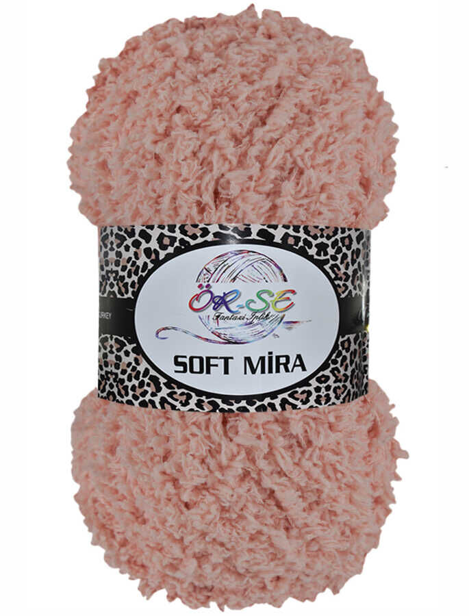 Örse Soft Mira El Örgü İpi | Pudra Pembe