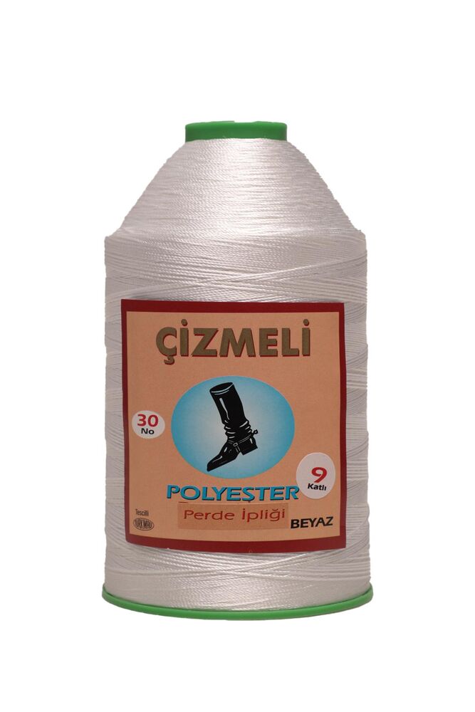 Çizmeli Dantel İpi 30 No 350 Gr Beyaz