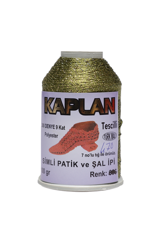 KAPLAN - Kaplan Simli Patik Ve Şal İpi 9 Kat 100 gr. | 470