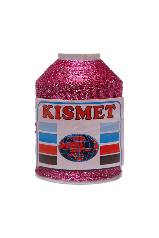 KISMET - Kısmet Simli Çetik ve Patik İpi 100 gr. | Fuşya