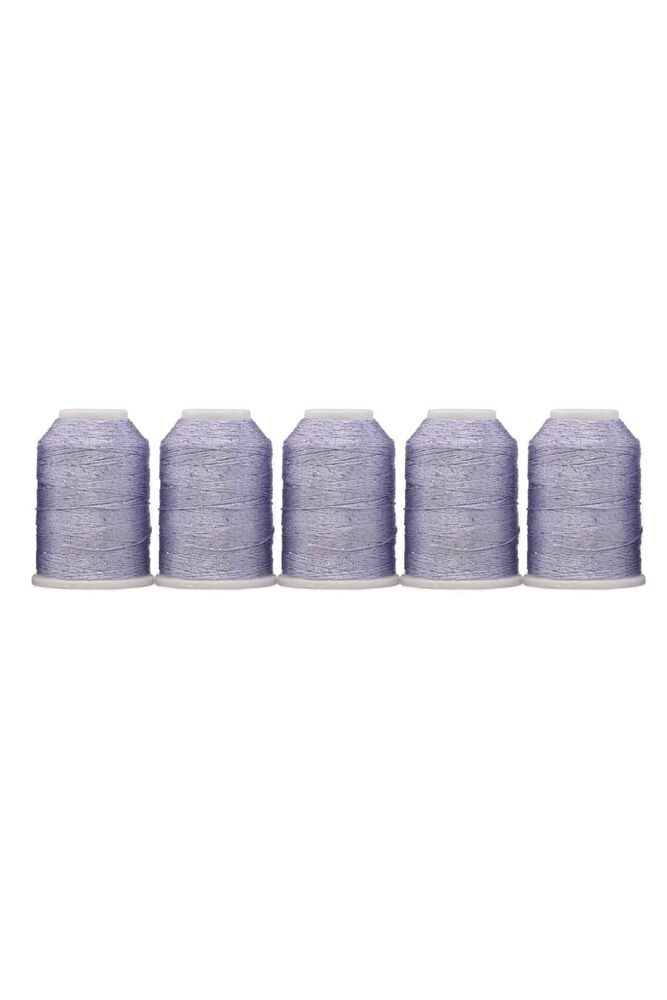 Leylak Polyester Oya ve Dantel İpi Simli 20 gr. 5'li | 521