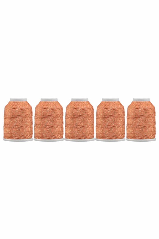 Leylak Polyester Oya ve Dantel İpi Simli 20 gr. 5'li | 1739 - Thumbnail