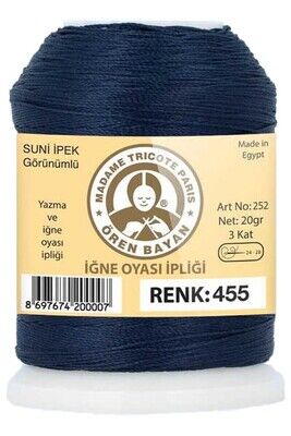 Ören Bayan Suni İpek Oya İpliği 20 gr | 455