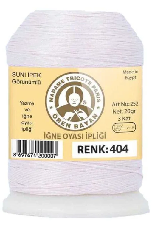 Ören Bayan Suni İpek Oya İpliği 20 gr | 404