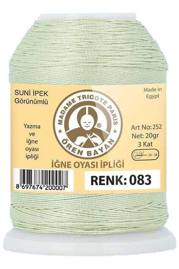 Ören Bayan Suni İpek Oya İpliği 20 gr | 083