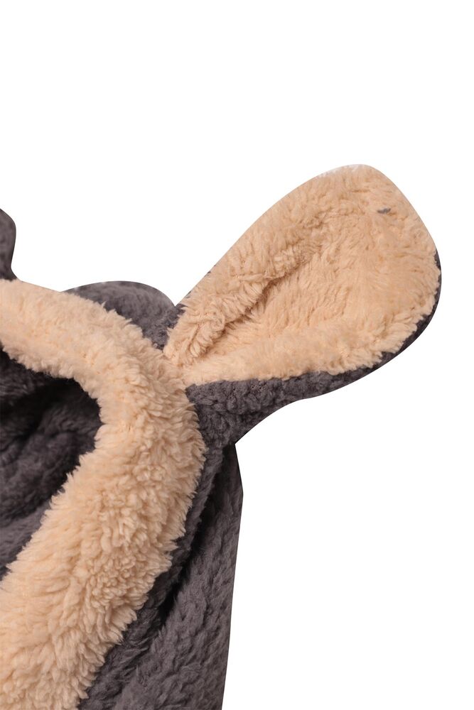 Erkek Çocuk Polar Pijama Takımı 7826 | Füme
