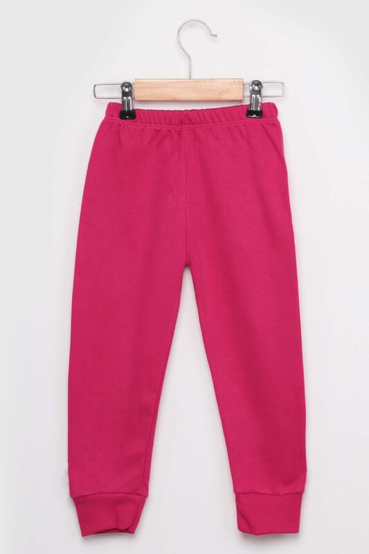 Gupse Tiger Printed Long Sleeve Pyjama Set | Pink - Thumbnail