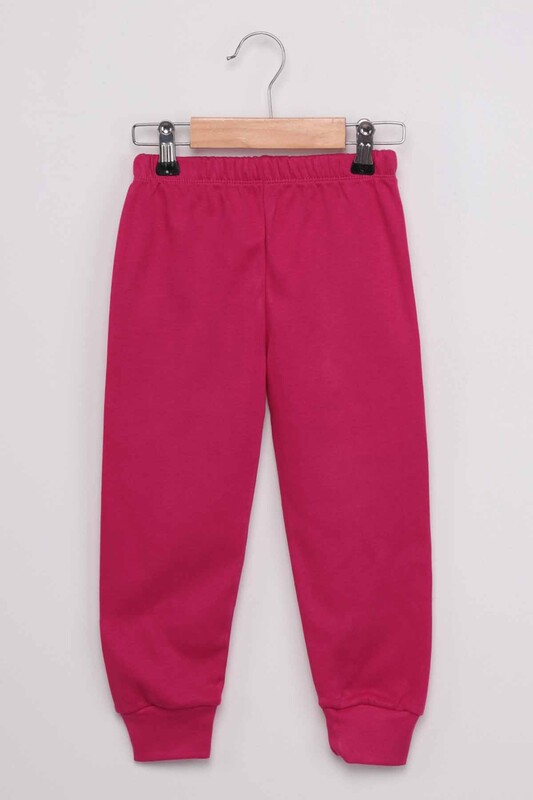 Gupse Avacado Printed Long Sleeve Pyjama Set | Pink - Thumbnail