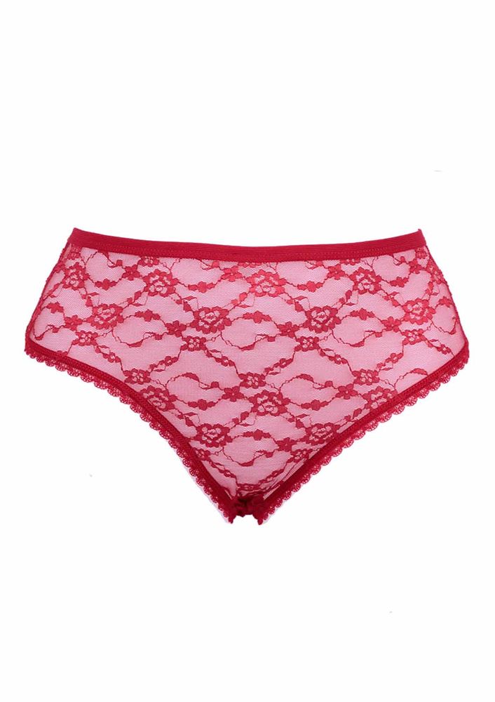 Laced Bato Panties 6291 | Red