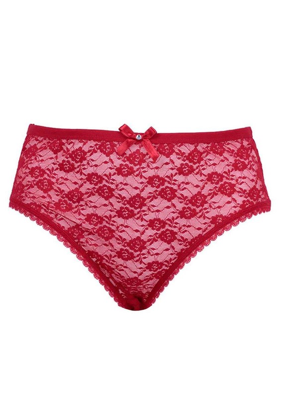 Laced Bato Panties 6359 | Red - Thumbnail