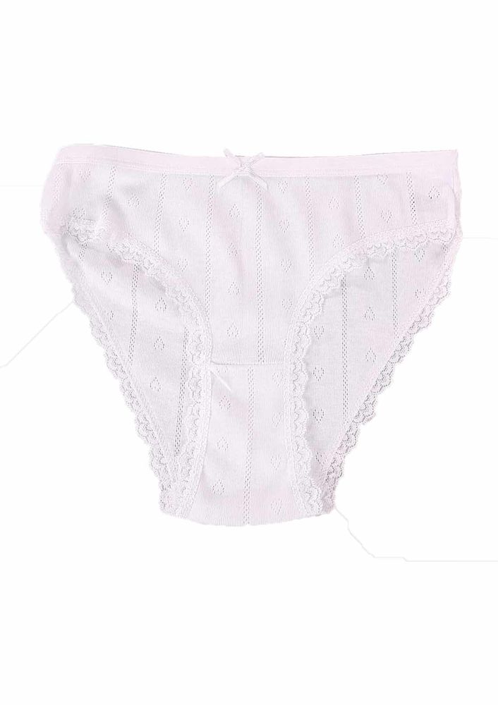 İlke Jacquard Panties 272 | White