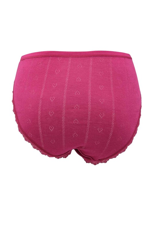 İlke Jacquard Panties 273 | Cherry - Thumbnail