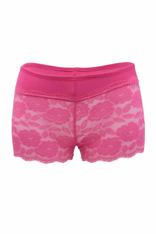 MARY LUX - Mary Lux Laced Hosiery Woman Boxer Short | Fuschia