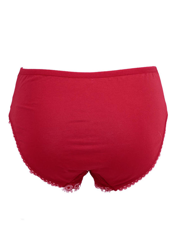 Laced Bato Panties 4011 | Red - Thumbnail