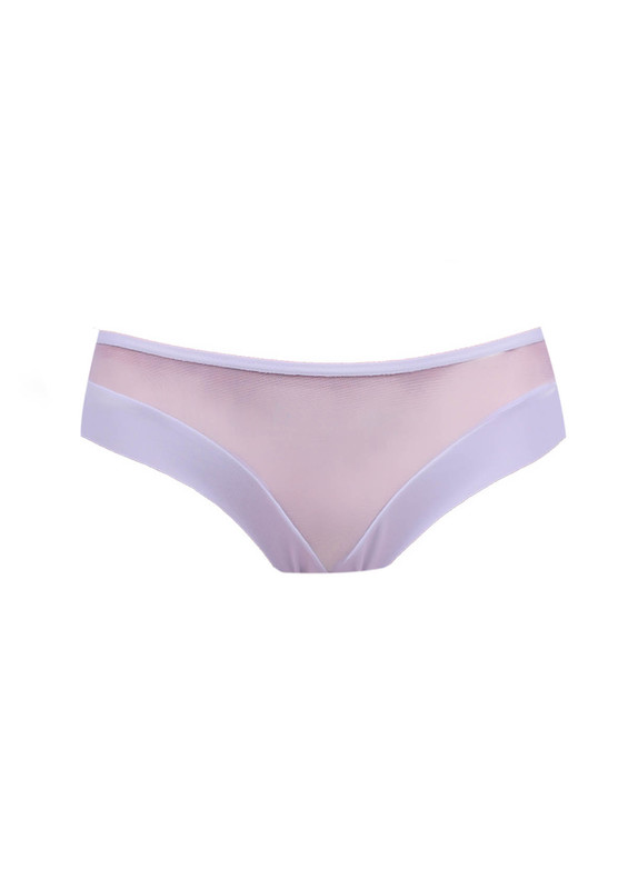 PAPATYA - Tulle Transparent Laser Cut Panties 2468 | White