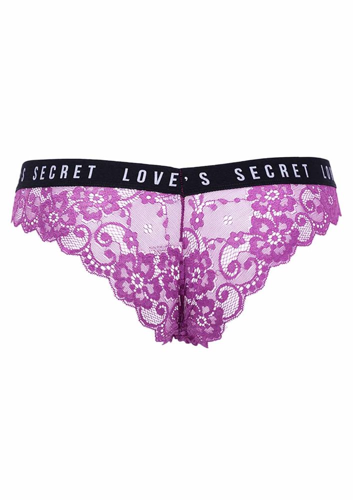Laced Brazilian Panties 3993 | Purple