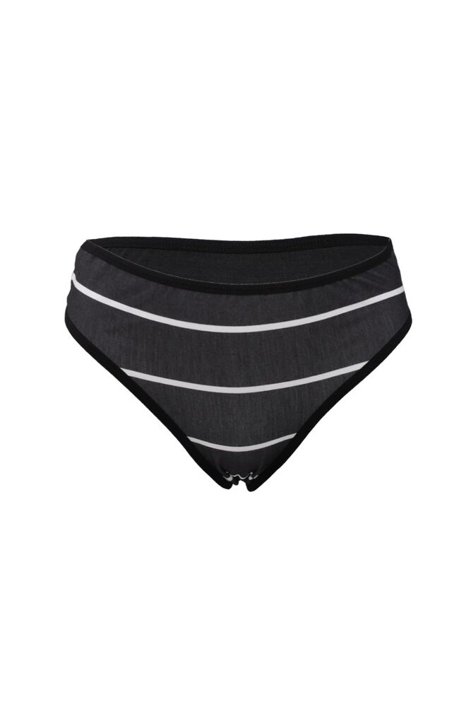 Striped Woman Panties | Black
