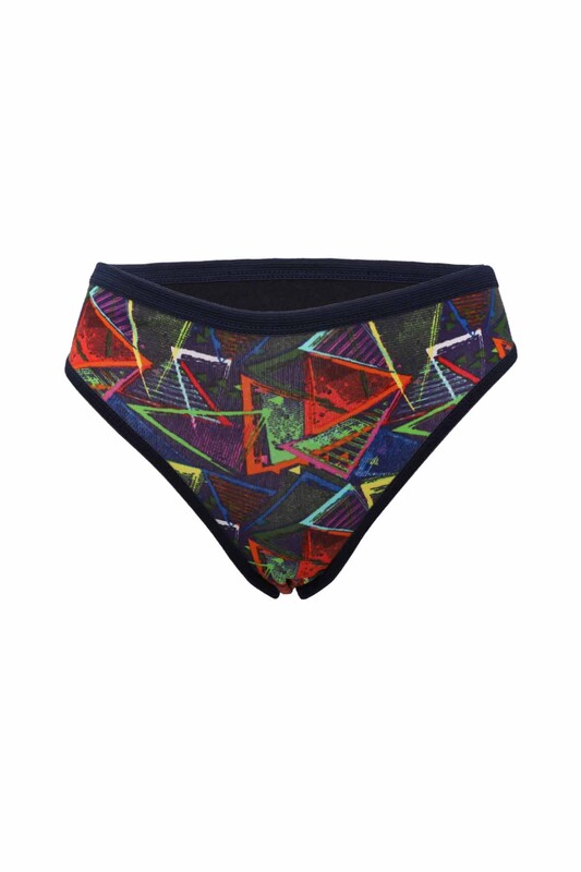 Patterned Woman Panties | Black - Thumbnail