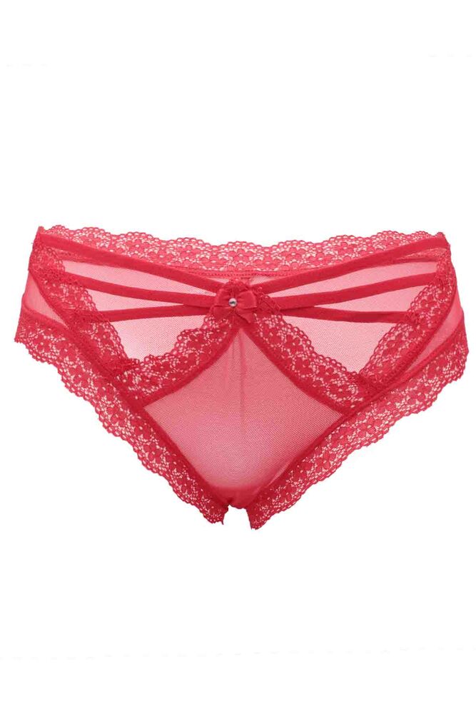 Laced Woman Tulle Panties 739 | Red