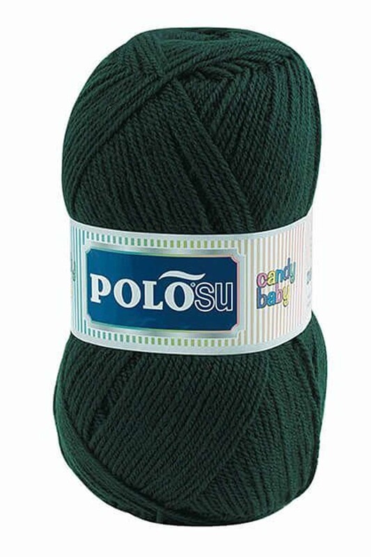 Polosu - Пряжа Polosu Candy Baby /Тёмно-зелёный 227