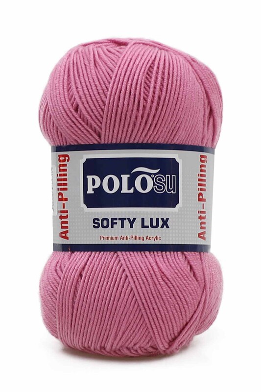 Polosu - Polosu Softy Lux El Örgü İpi Açık Mürdüm 445