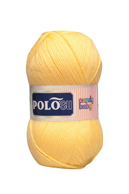 Polosu - Пряжа Polosu Candy Baby /Светло-жёлтый 203