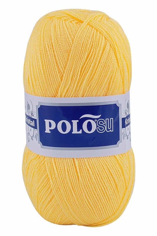 Polosu - Polosu My Kristal El Örgü İpi Açık Sarı 103