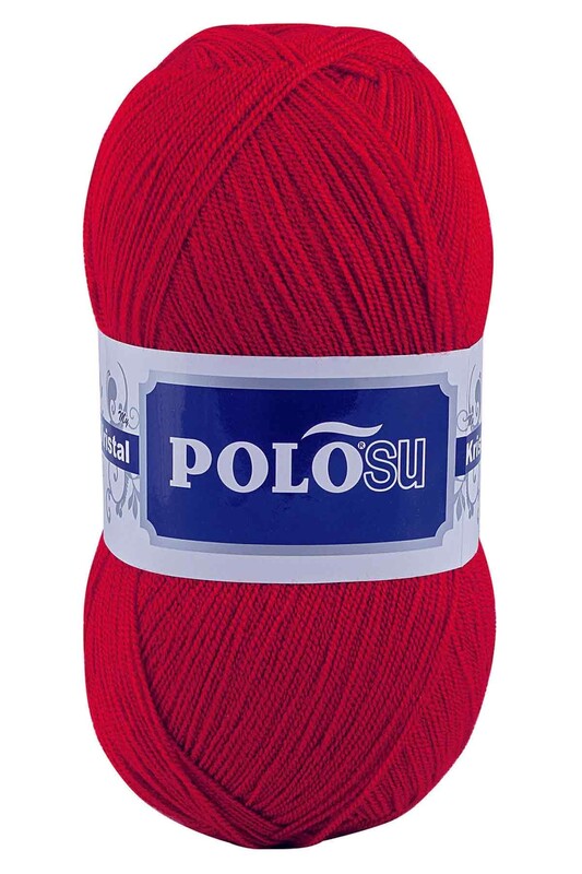 Polosu - Polosu My Kristal El Örgü İpi Kırmızı 133