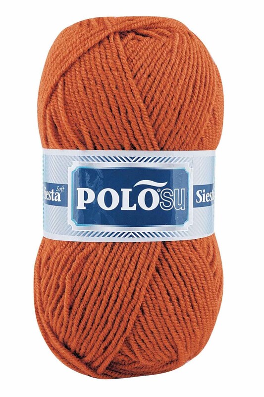 Polosu - Polosu Siesta Soft El Örgü İpi Kiremit 240