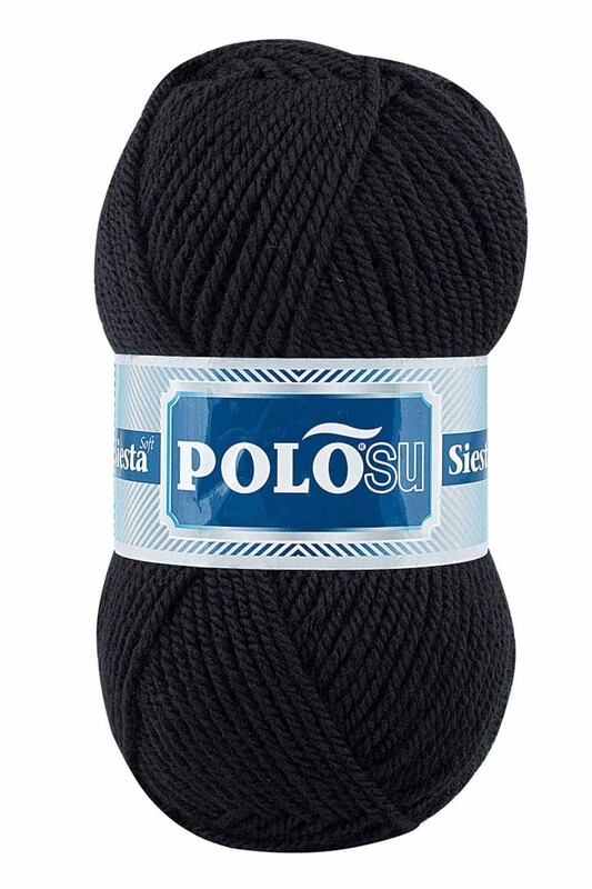 Polosu - Polosu Siesta Soft El Örgü İpi Siyah 235