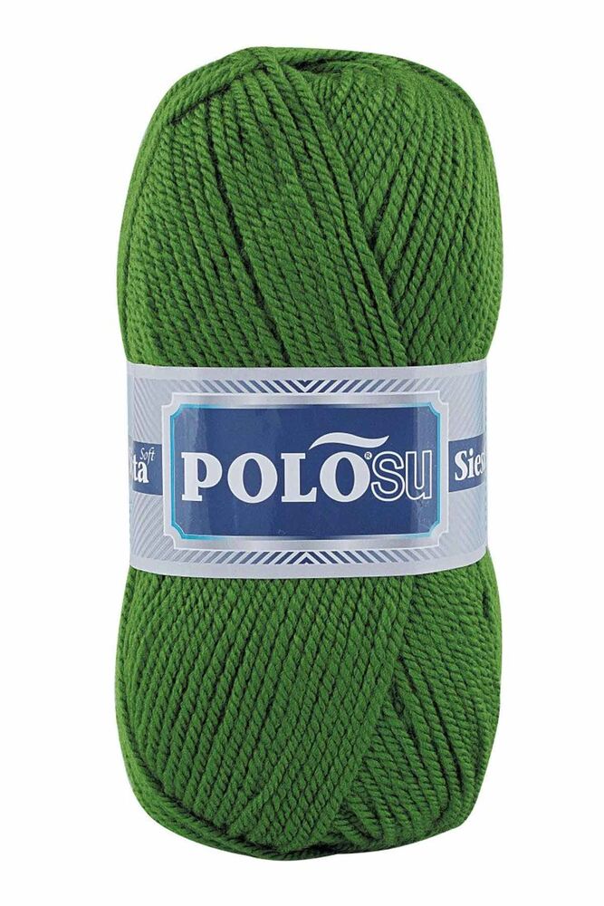 Polosu Siesta Soft El Örgü İpi Koyu Yeşil 225