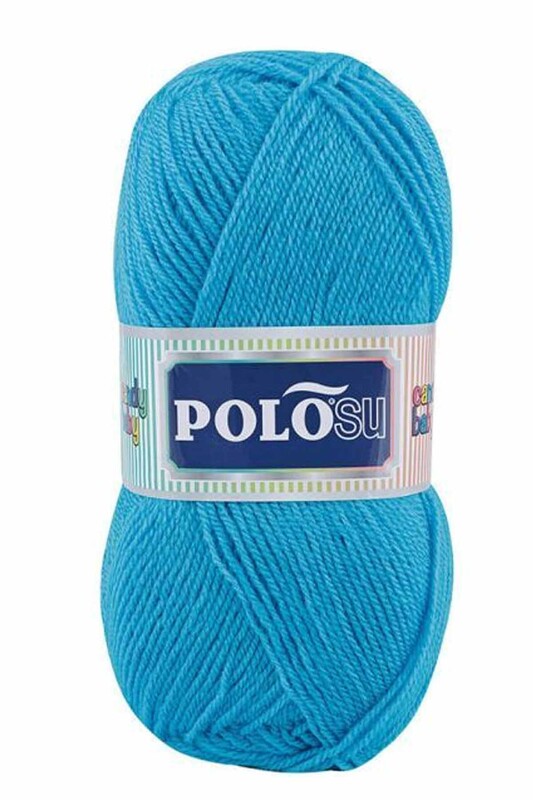 Polosu - Polosu Candy Baby El Örgü İpi Cam Mavi 220