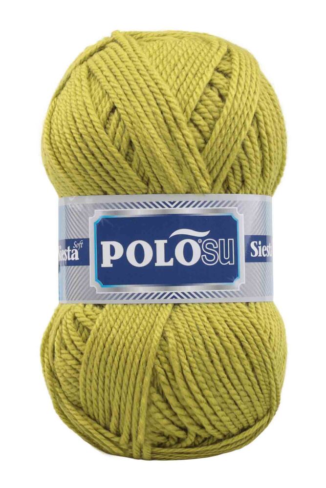 Polosu Siesta Soft El Örgü İpi Fıstık Yeşil 224
