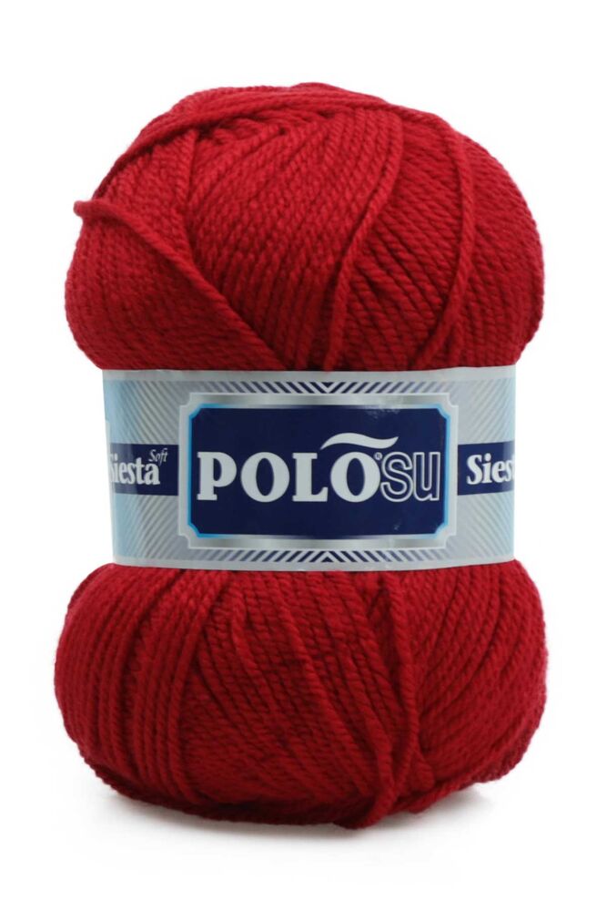 Polosu Siesta Soft El Örgü İpi Kırmızı 205