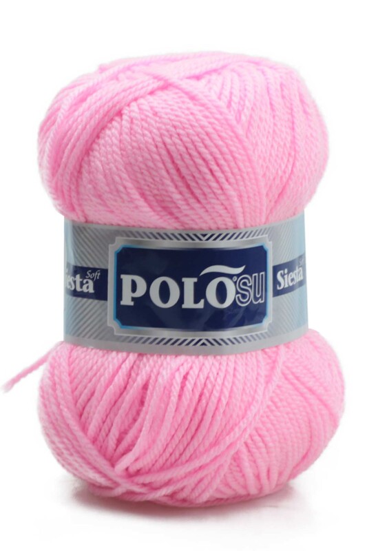 Polosu - Polosu Siesta Soft El Örgü İpi Koyu Bebe Pembe 241