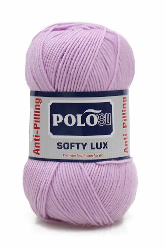 Polosu Softy Lux El Örgü İpi Lila 444