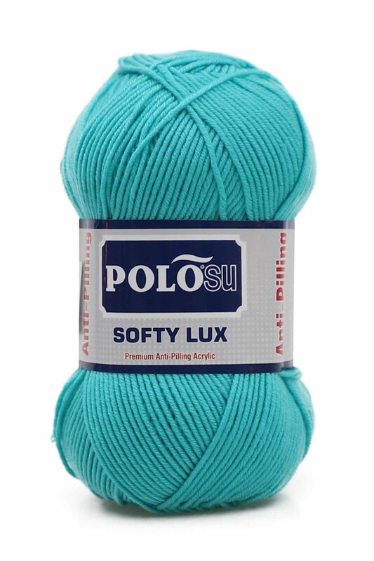 Polosu - Polosu Softy Lux El Örgü İpi Koyu Mint 466