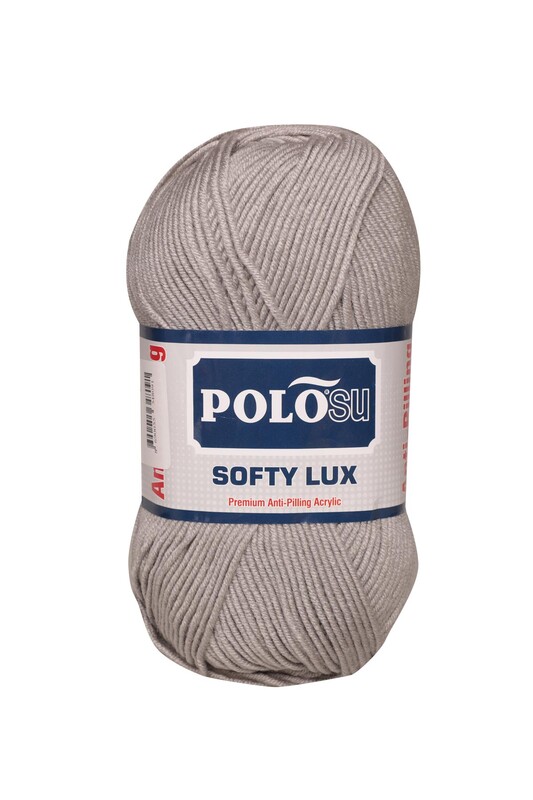 Polosu - Polosu Softy Lux El Örgü İpi Açık Gri 433
