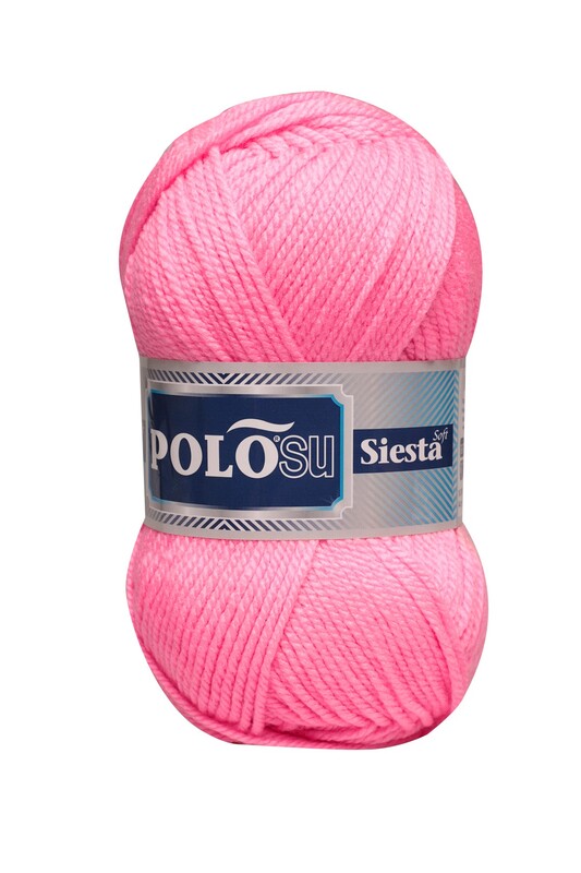 Polosu - Polosu Siesta Soft El Örgü İpi Şeker Pembe 212