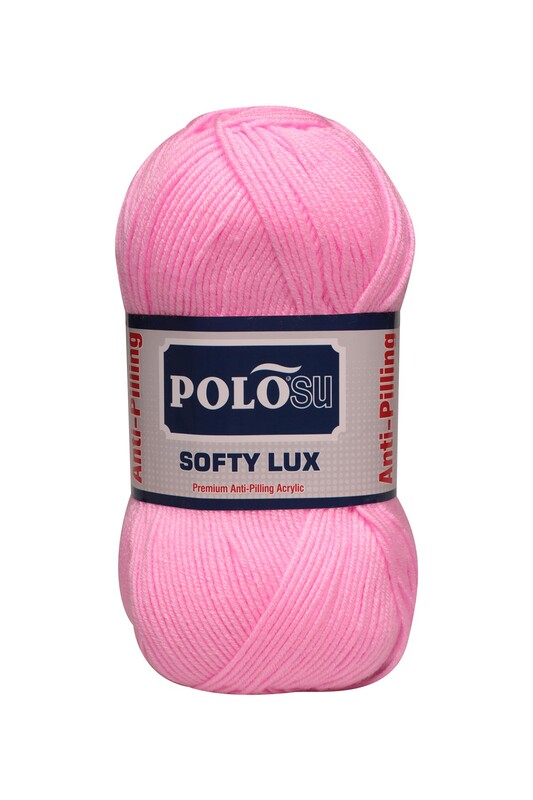 Polosu - Polosu Softy Lux El Örgü İpi Şeker Pembe 441
