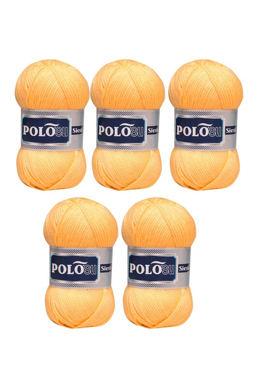 Polosu - Polosu Siesta Soft El Örgü İpi 5 li Açık Sarı 203