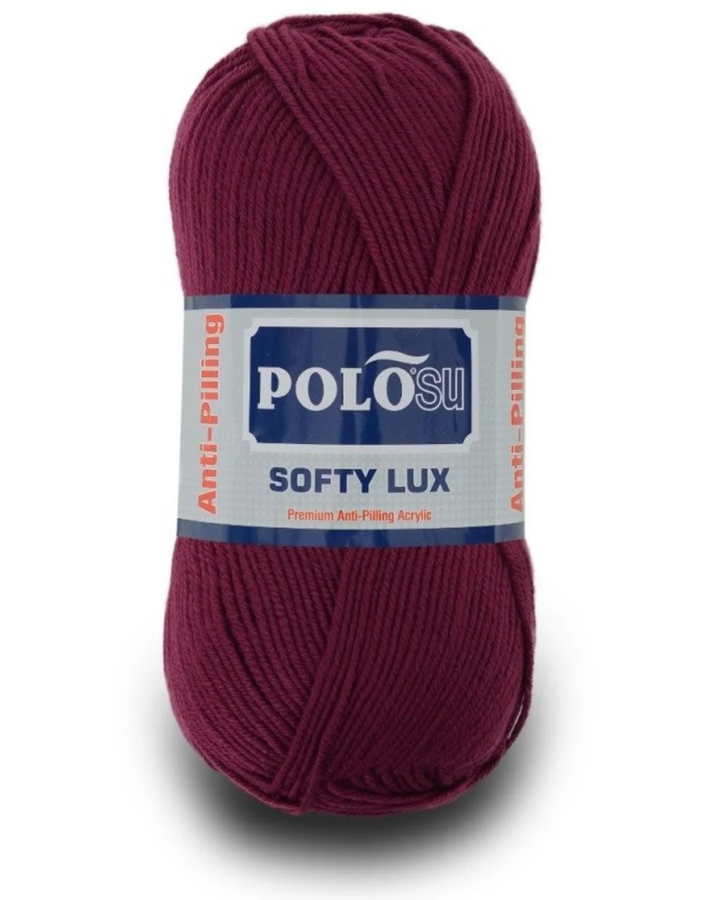 Polosu - Polosu Softy Lux El Örgü İpi Koyu Mürdüm 498