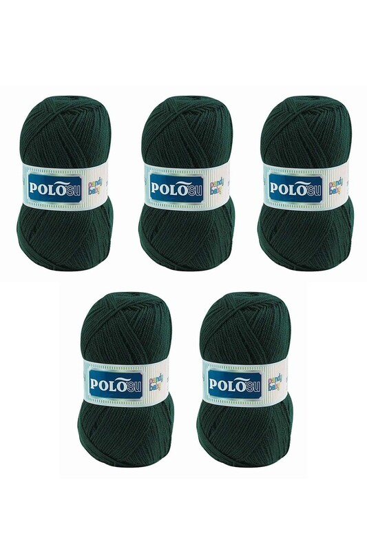 Polosu - Polosu Candy Baby Yarn | Dark Green 227