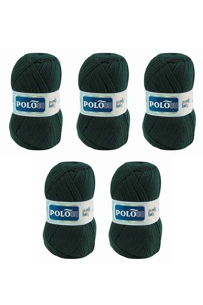 Polosu Candy Baby Yarn | Dark Green 227
