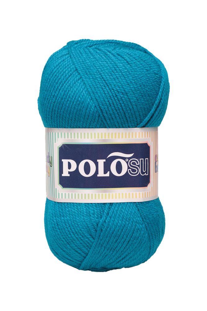 Polosu Candy Baby El Örgü İpi Koyu Boncuk Mavi 222