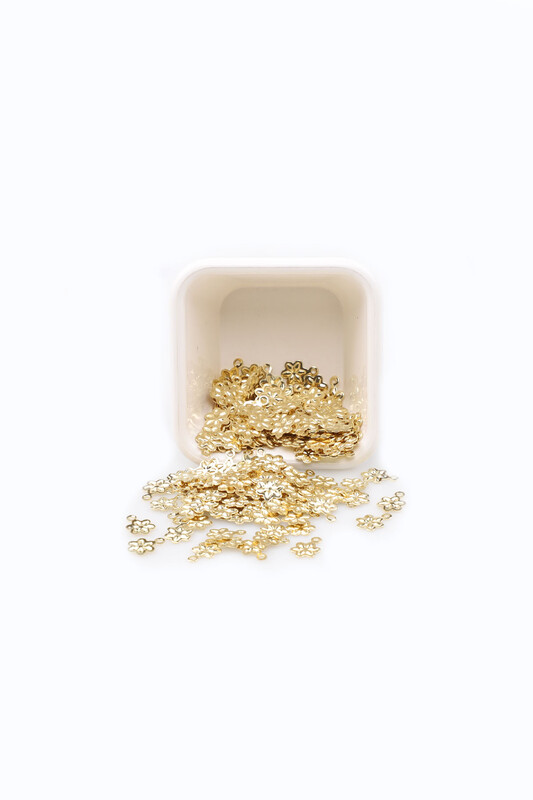 PULSAN - Pulsan Demir Pul Altın Kulplu Çiçek 007 23 gr