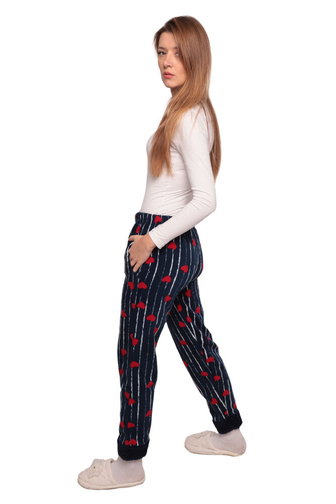 Cepli Kadın Polar Pijama Altı 4785 | Lacivert