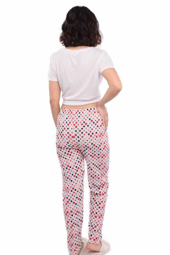 Spotted Woman Pajama Bottoms | Red