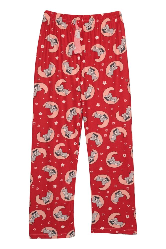 Figürlü Kadın Pijama Altı 0708 | Kırmızı